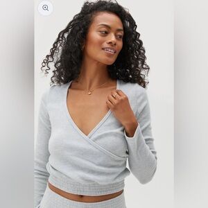 Spiritual Gangster Surplice Smock Wrap